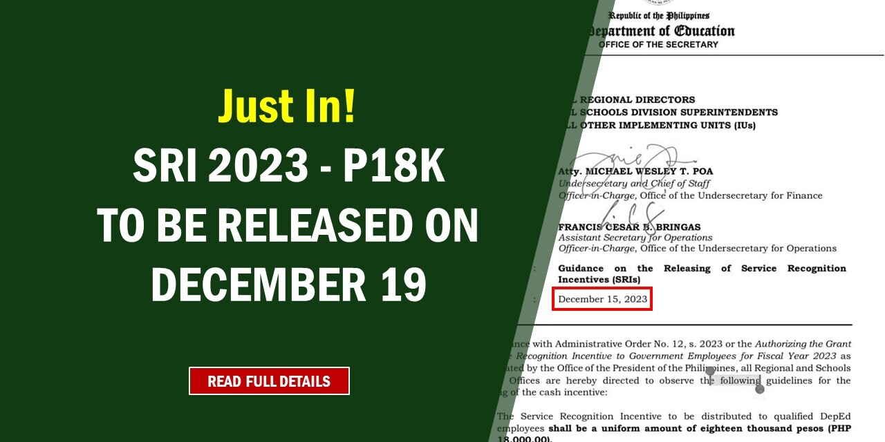 P18K SRI 2023 will be released on December 19