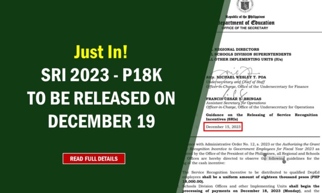 P18K SRI 2023 will be released on December 19