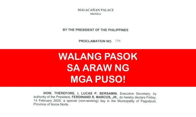 FEB. 14, 2025 – WALANG PASOK!