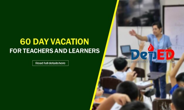60-day Vacation for Teachers and Learners